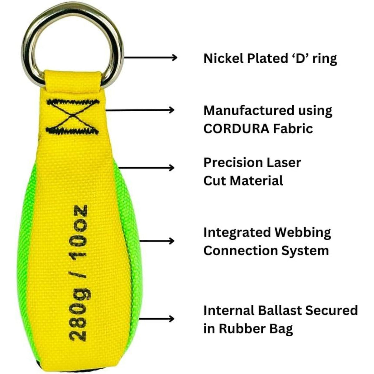 Stein Throwline Kit with Vault 4 Storage Pouch (Out of packaging)