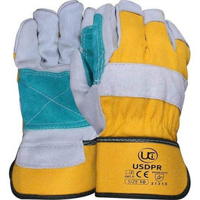 Ultimate Industrial USDPR Double Palm Rigger Work Gloves - 10/XL