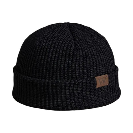 Wanderer Knitted Beanie - Black