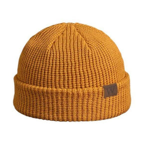 Wanderer Knitted Beanie - Mustard