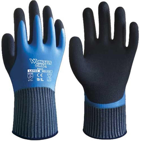 Wonder Grip WG-318 Aqua Gloves - Size 8 - (single pair)
