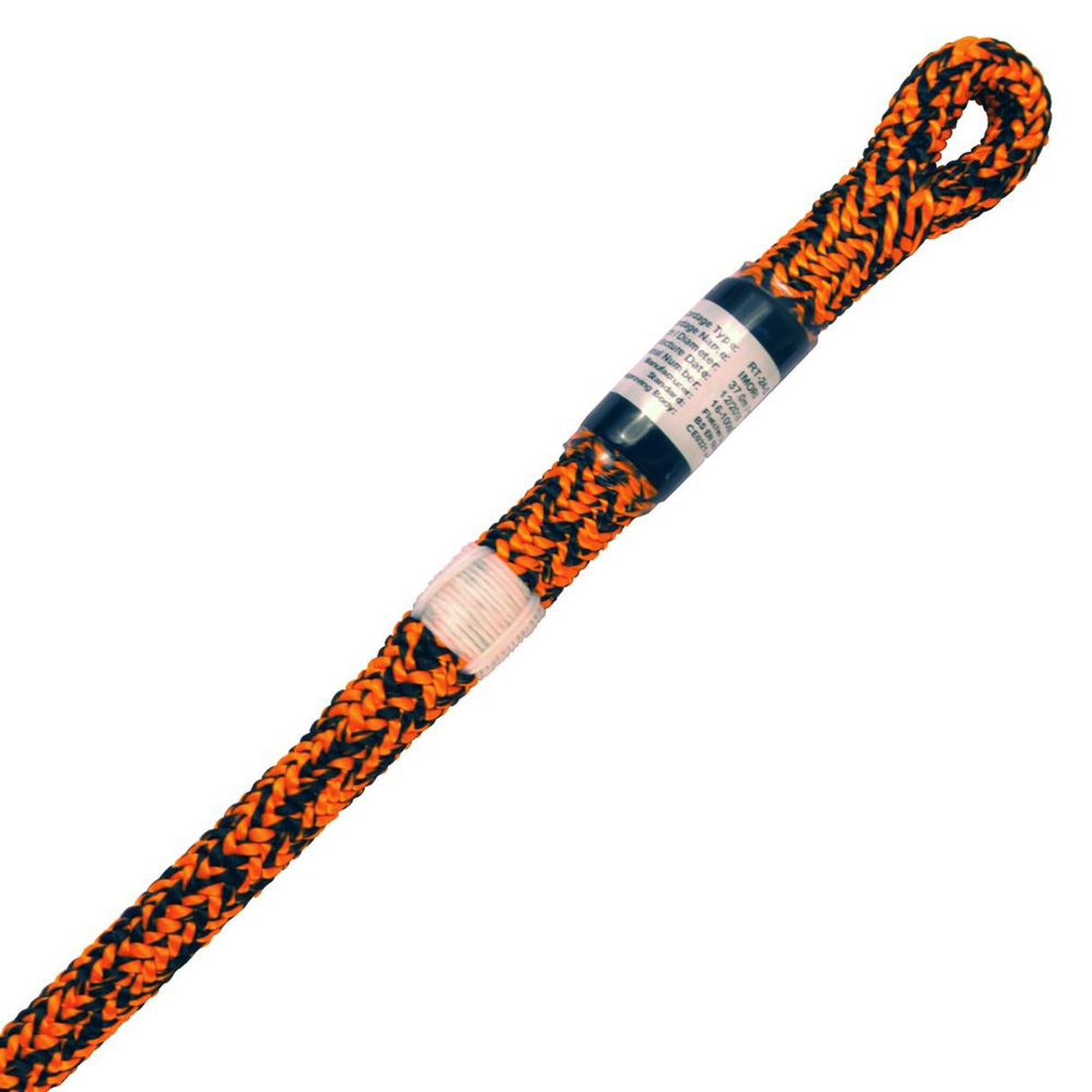 Yale Imori Orange 12mm Climbing Rope 1 Splice - 60m